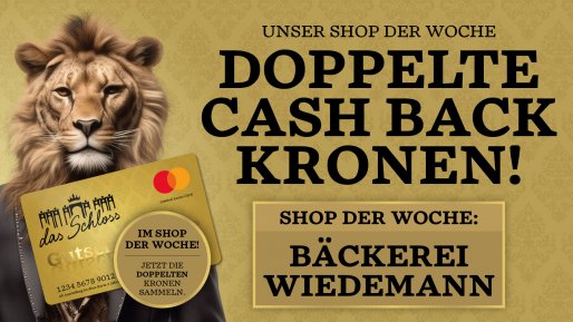 Cash Back Shop der Woche Bäckerei Wiedemann Cash Back Shop der Woche Bäckerei Wiedemann