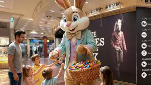 Der Osterhase kommt! Der Osterhase kommt!